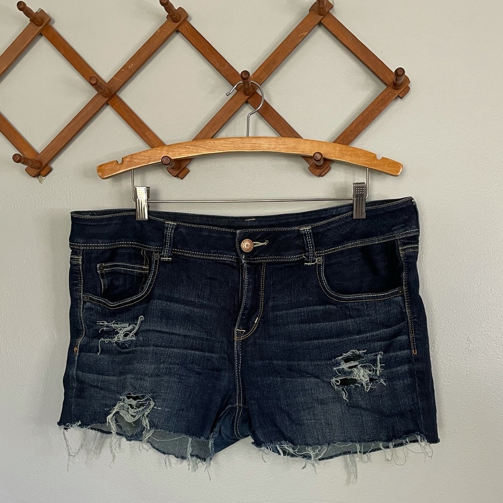3/$25! AE Cutoff Jean Shorts